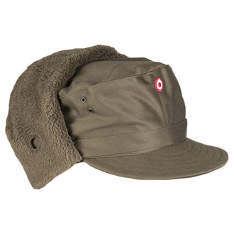 Casquette d'Hiver Autrichienne avec Peluche  comme neuf