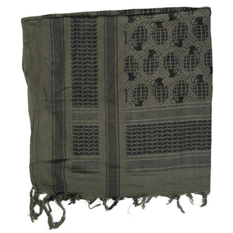 Shemagh grenade 110x110 cm