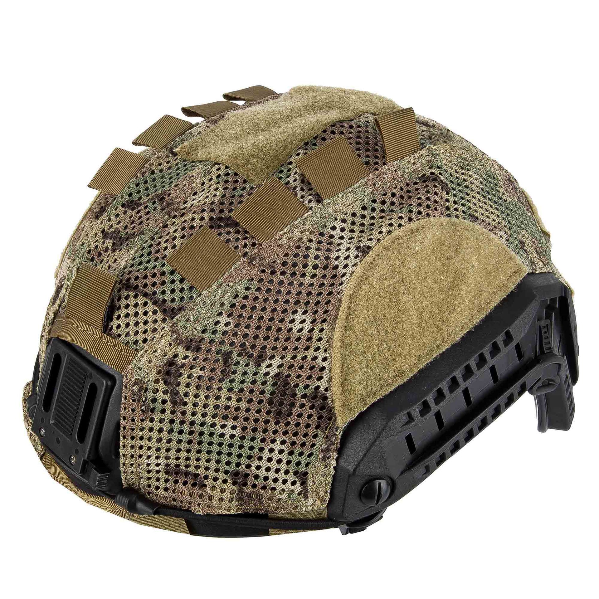 Couvre casque pour casque Fast camouflage militaire AT FG Couvre casque pour casque Fast camouflage militaire AT FG