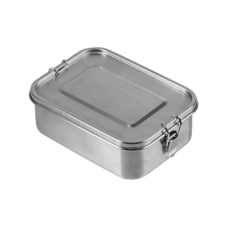 Lunchbox en acier inoxydable 18 x 14 x 6,5 cm