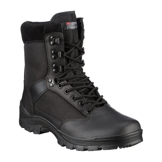 Bottes tactiques avec fermeture éclair YKK