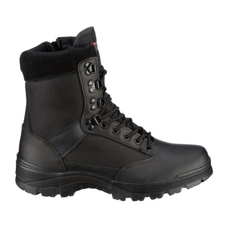 Bottes tactiques avec fermeture éclair YKK