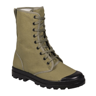Bottes commandos français canevas 9 œillets