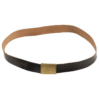 Ceinture de pantalon BW cuir marine d’occasion