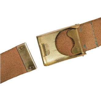 Ceinture de pantalon BW cuir marine d’occasion