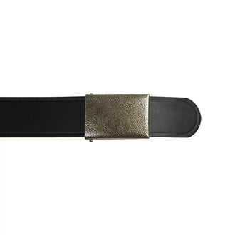 Ceinture en cuir bleu marine d'occasion