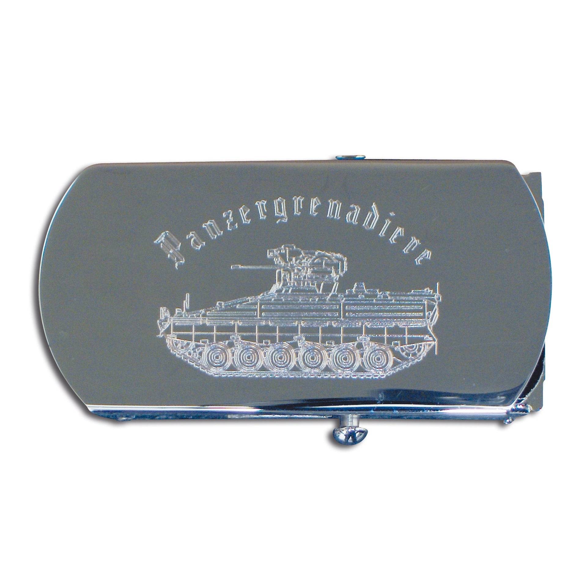Ceinture avec boucle gravé Panzergrenadier