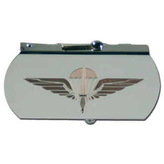 Ceinture avec boucle Commando Para Belge