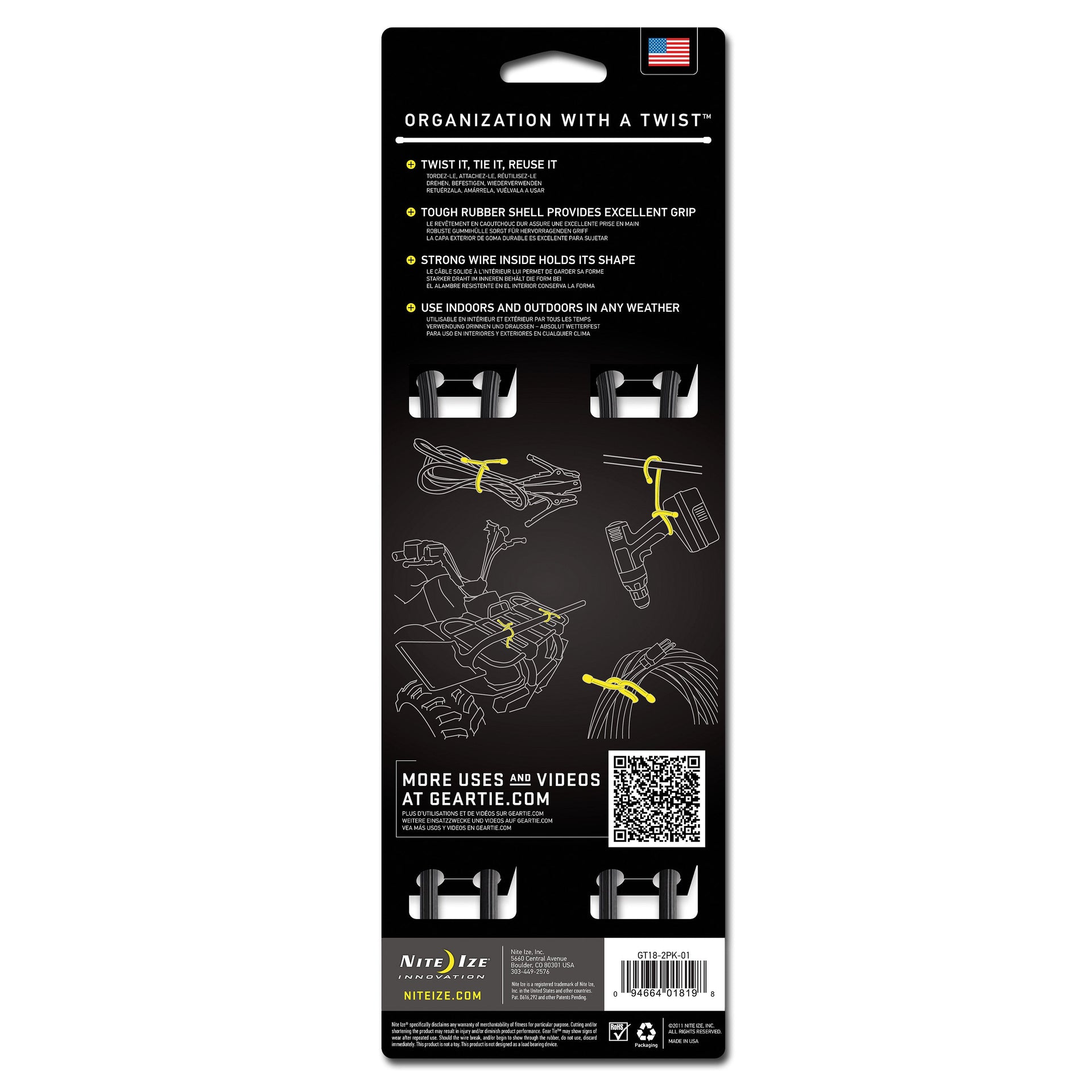 Gear Tie Original T.18  le de 2