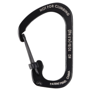 Mousqueton SlideLock T. 2 acier inoxydable