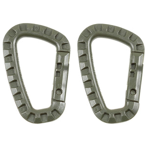 Mousquetons en plastique ABS  lot de 2