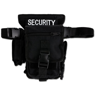 Sac banane avec fixation de cuisse et de ceinture SECURITY noir