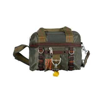 Petit sac à main mousqueton olive