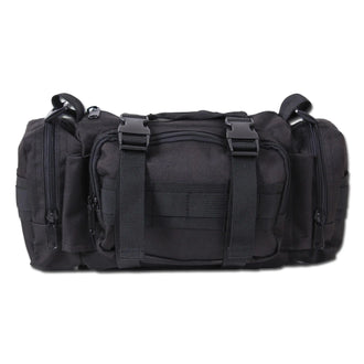 Sac bandoulière Tactical noir