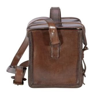 Pochette en cuir avec bandoulière