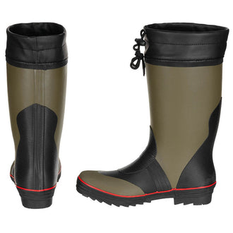 Bottes en caoutchouc avec manchons de tige