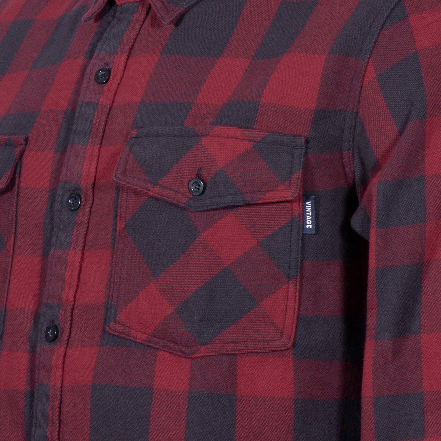Chemise Globe Heavyweight Shirt red check