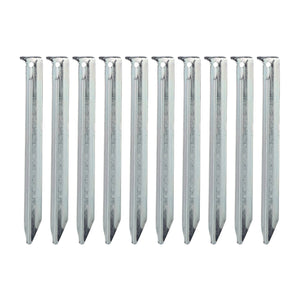 Piquet de tente acier 18 cm lot de 10
