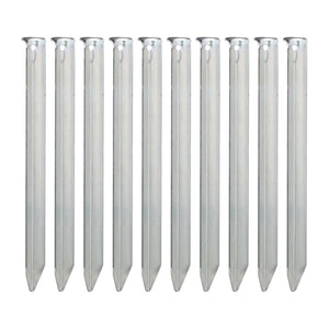 Piquet de tente acier 23 cm lot de 10