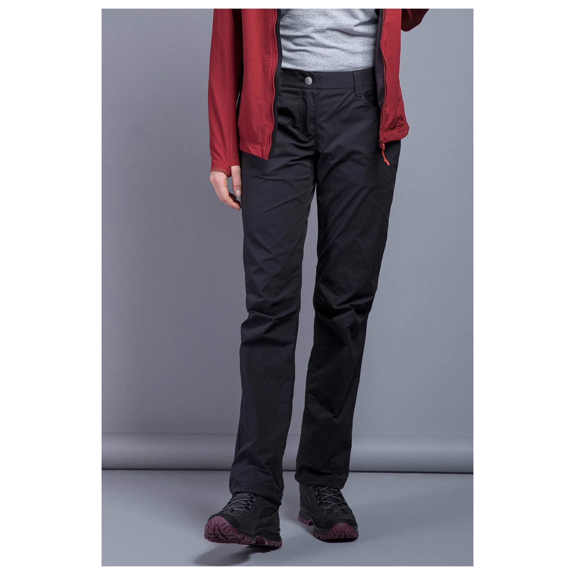 Pantalon Travel Pants dark black femmes