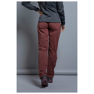 Pantalon Travel Pants aubergine red femmes