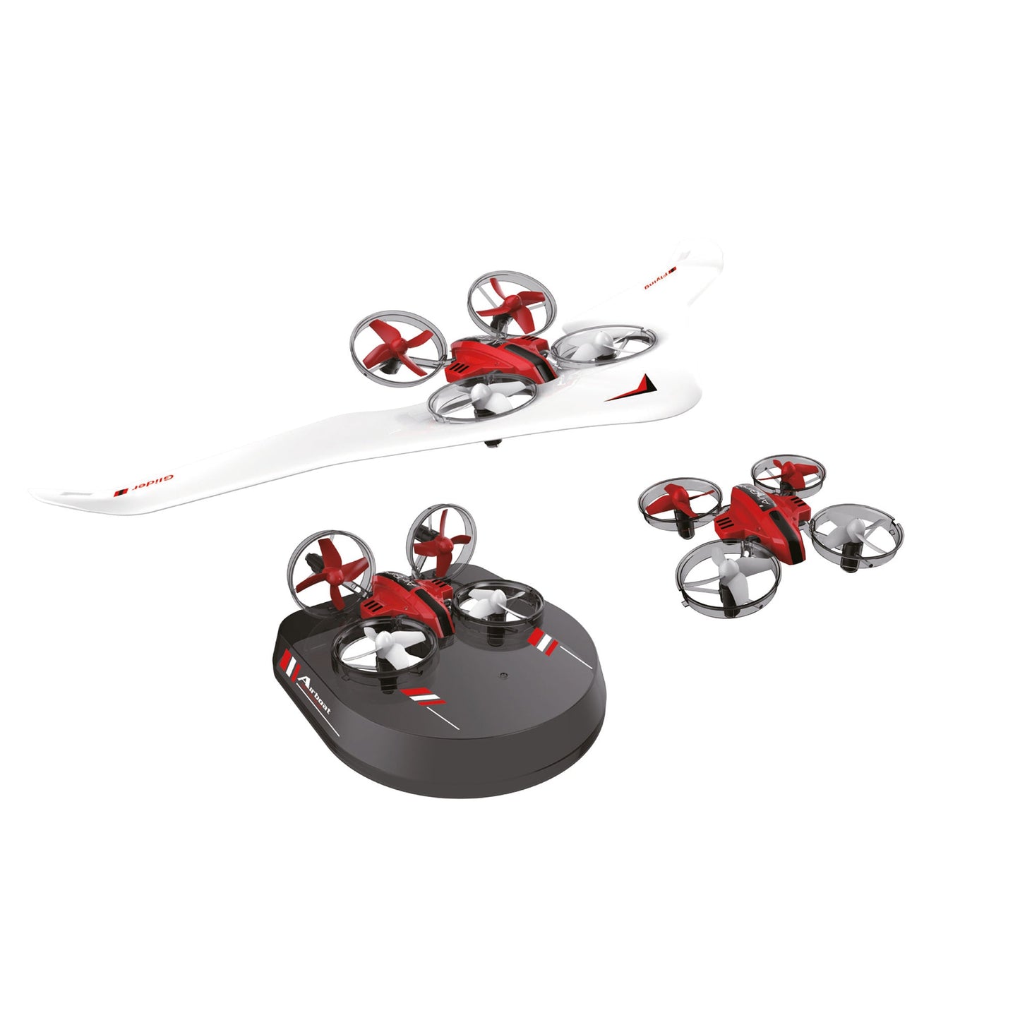 Drone Air Genius blanc rouge