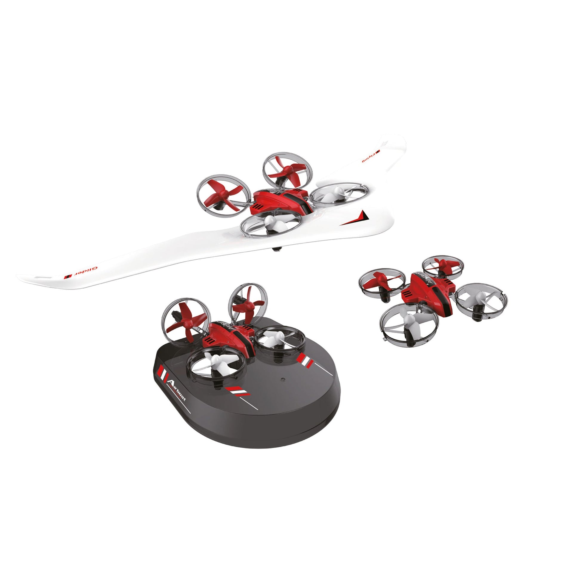 Drone Air Genius blanc rouge