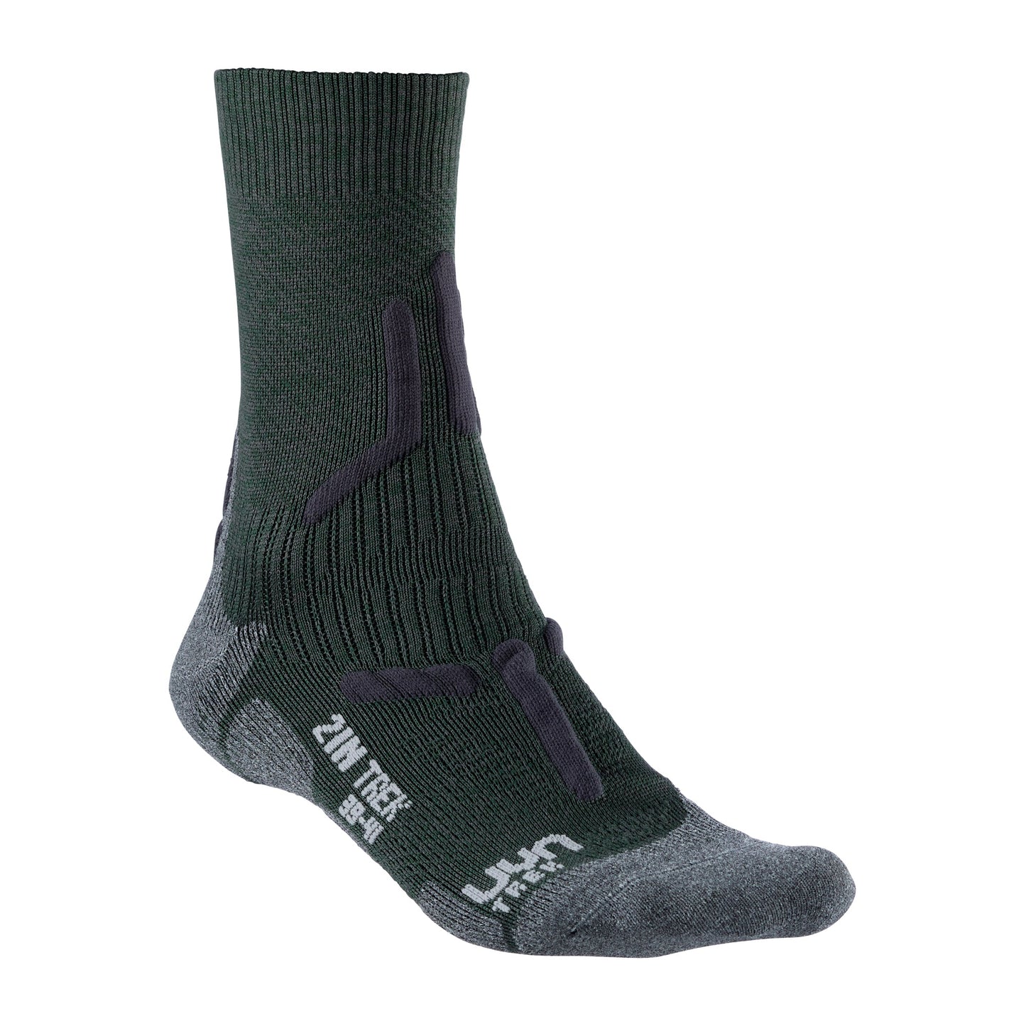 Chaussettes Trekking 2in hommes military grey melange