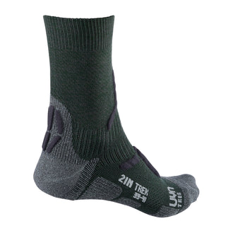 Chaussettes Trekking 2in hommes military grey melange