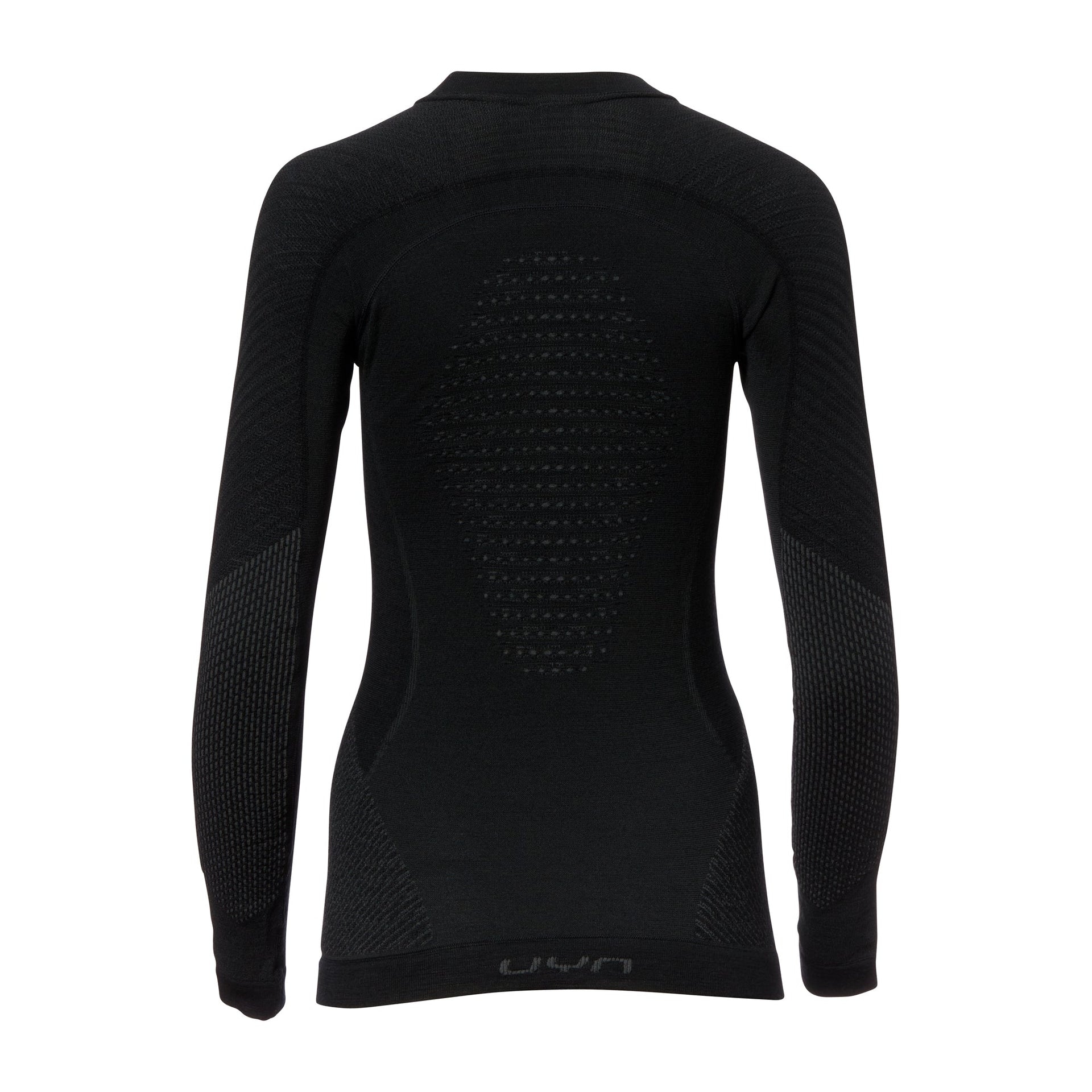 Haut manches longues Fusyon Merino  anthracite femmes
