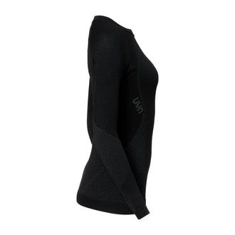 Haut manches longues Fusyon Merino  anthracite femmes