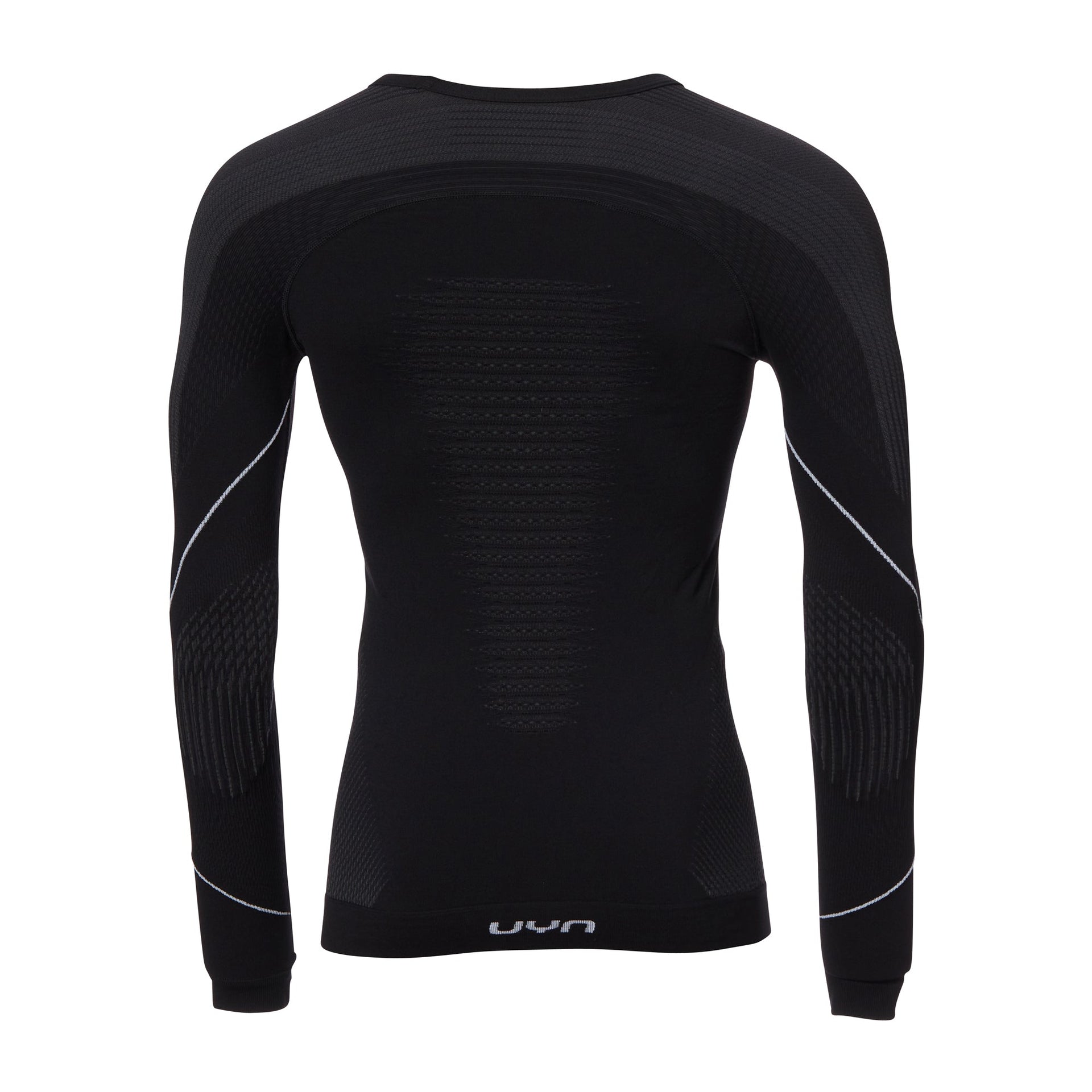 Haut manches longues Evolutyon hommes  anthracite blanc