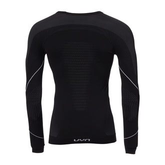 Haut manches longues Evolutyon hommes  anthracite blanc