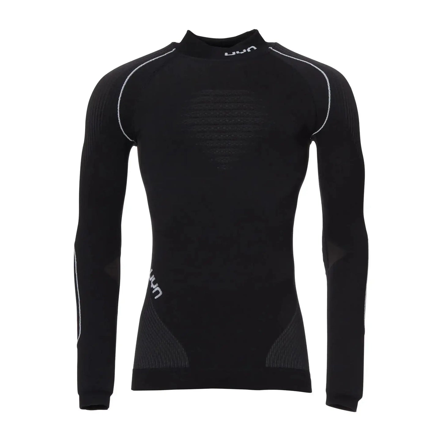 uyn-longsleeve-mit-rollkragen-evolutyon-maenner-schwarz-anthrazit-ansicht-1