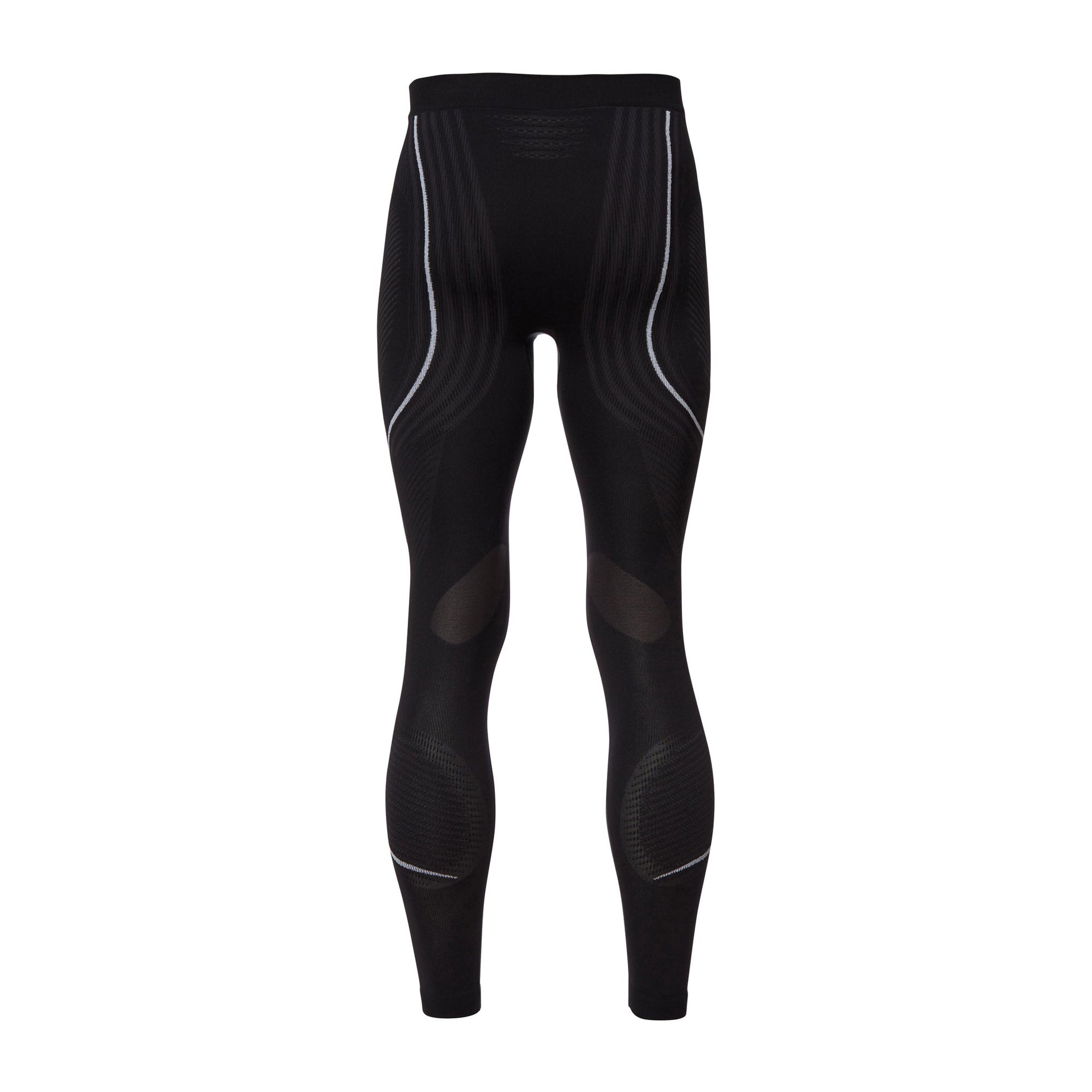 Caleçon long Evolutyon hommes  anthracite blanc