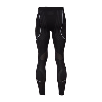 Caleçon long Evolutyon hommes  anthracite blanc