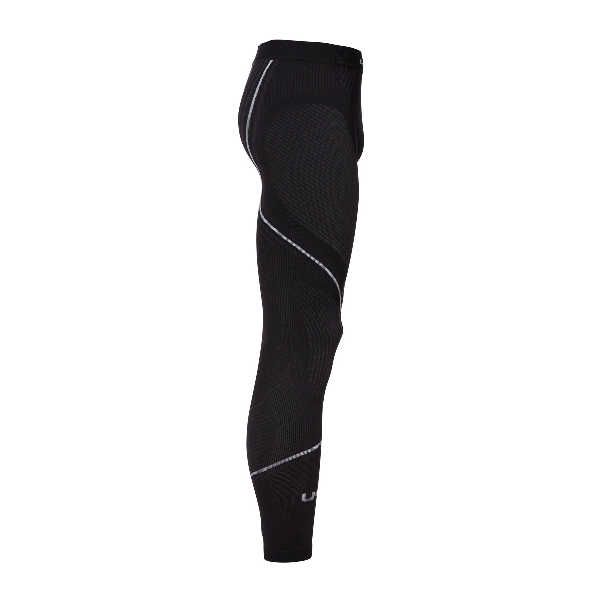 Caleçon long Evolutyon hommes  anthracite blanc