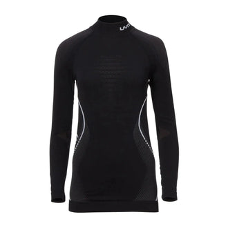 Longsleeve à col roulé Evolutyon noir anthracite femmes