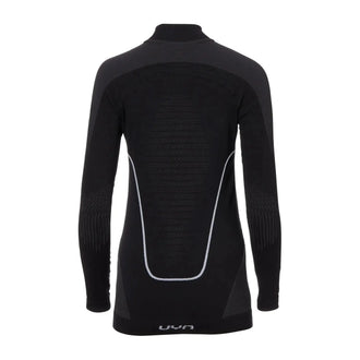 Longsleeve à col roulé Evolutyon noir anthracite femmes