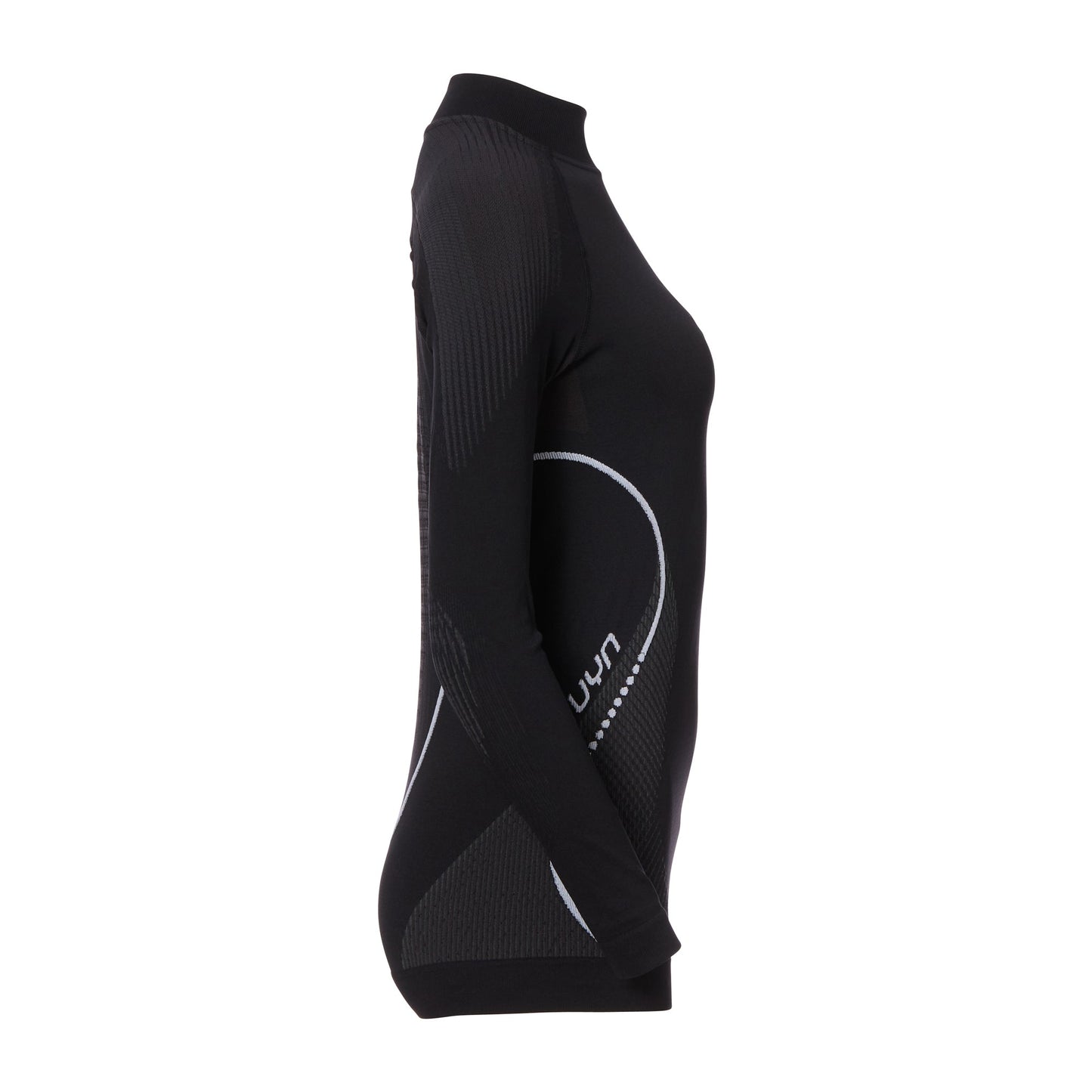 Haut col roulé Evolutyon  anthracite femmes