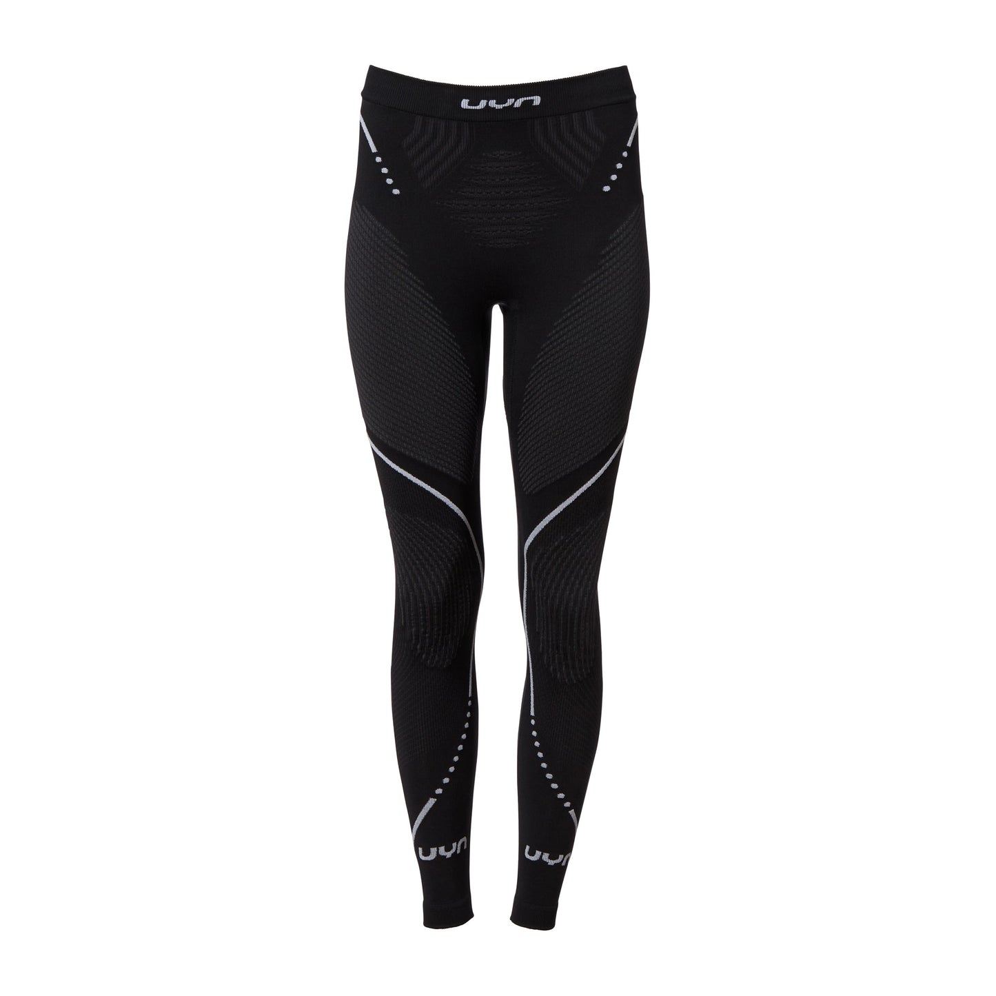 Caleçon long Evolutyon  anthracite blanc femmes