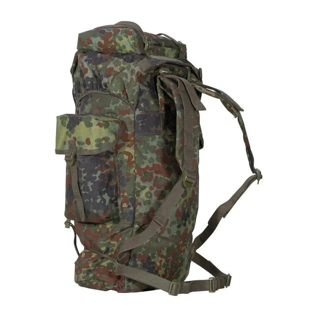 Bundeswehr Original BW Kampfrucksack Flecktarn 65 L gebraucht - ASMC