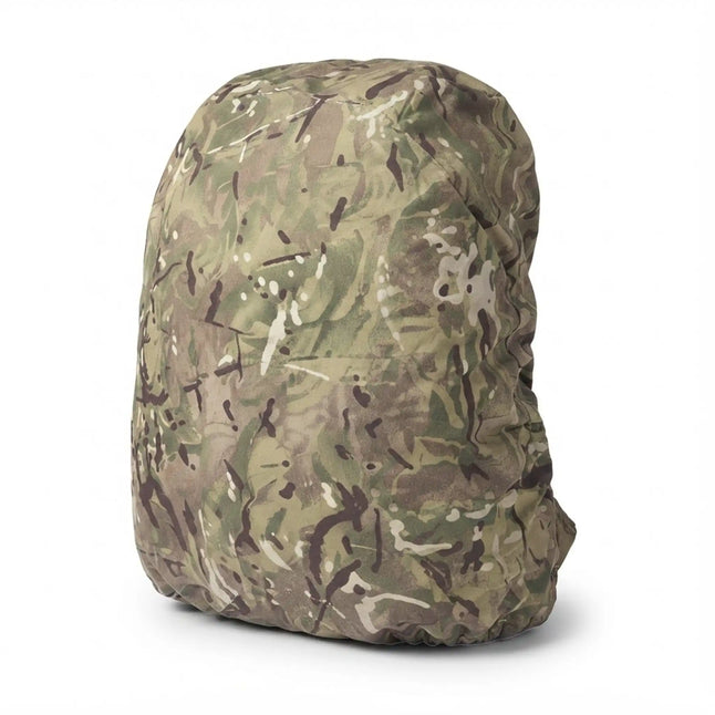 Housse de sac à dos britannique grande MTP camouflée d’occasion
