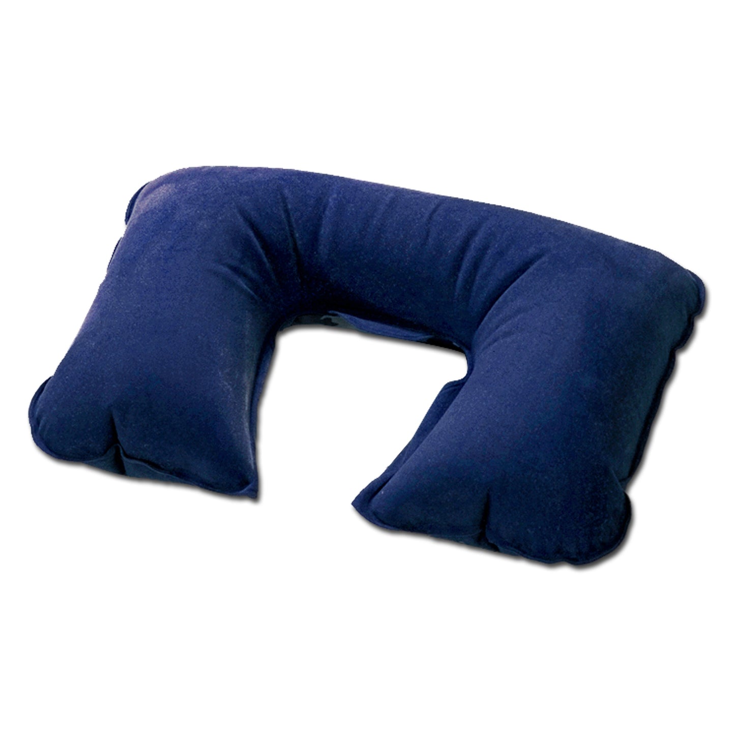 Coussin de nuque gonflable bleu