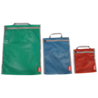 Poches en filet Mesh Pocket Set III lot de 3 multicolore