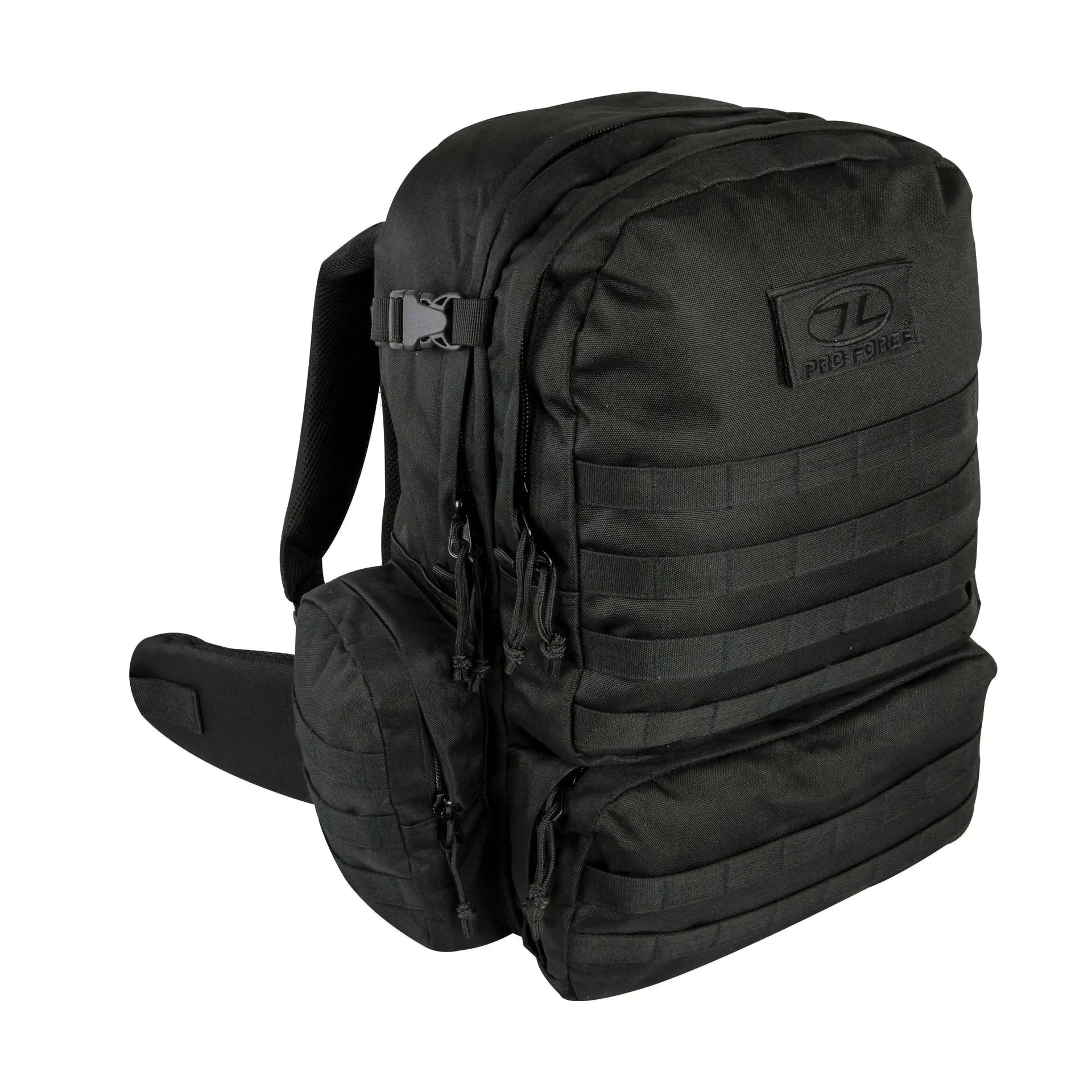 highlander-rucksack-cadet-bergan-schwarz-ansicht-1
