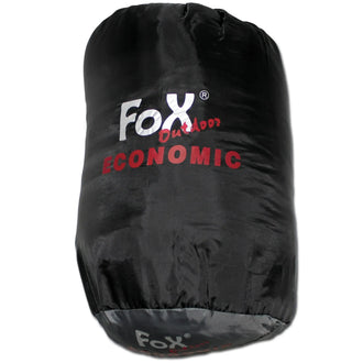 Sac de couchage momie Economic noir gris