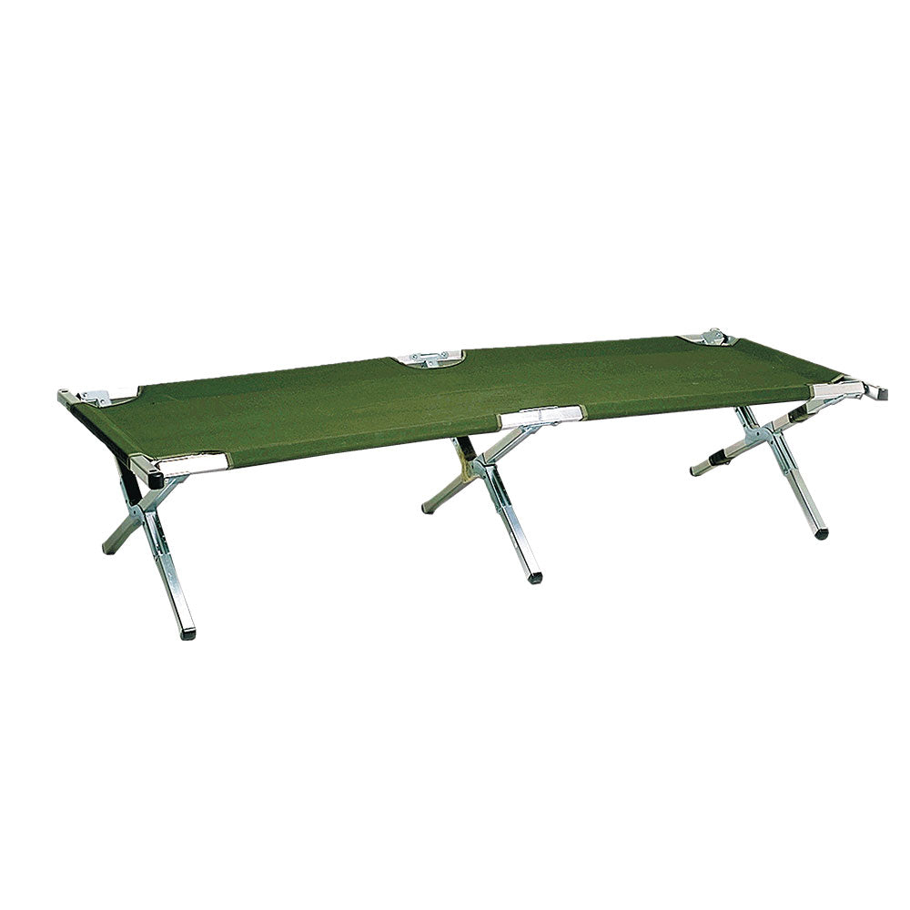 Lit de camp militaire aluminium occasion