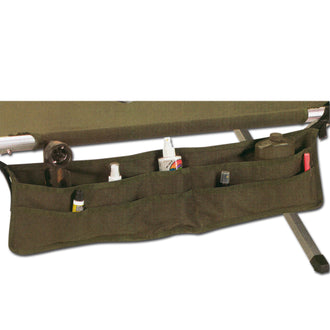 Rangement pour lit de camp
