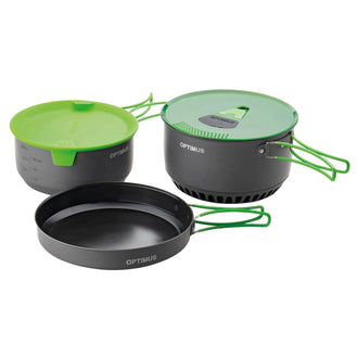 Set de casseroles Optimus Terra Camp 4 Pot Set
